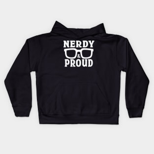 Nerdy & Proud Kids Hoodie